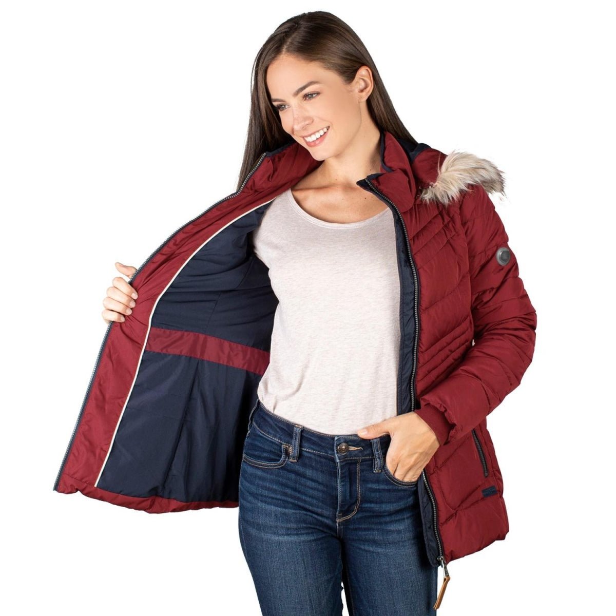 Chamarra Capitonada Mujer Premium - Greenlander