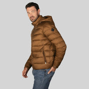 Chamarra capitonada para hombre con capucha desmontable Greenlander - Greenlander