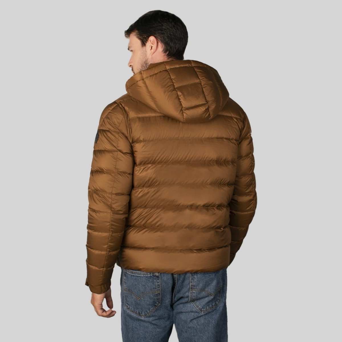 Chamarra capitonada para hombre con capucha desmontable Greenlander - Greenlander