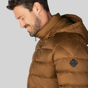 Chamarra capitonada para hombre con capucha desmontable Greenlander - Greenlander