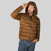 Chamarra capitonada para hombre con capucha desmontable Greenlander - Greenlander