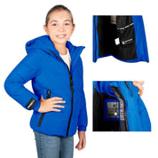 Chamarra Capitonada Para Niña Con Gorro Ajustable Greenlander - Greenlander