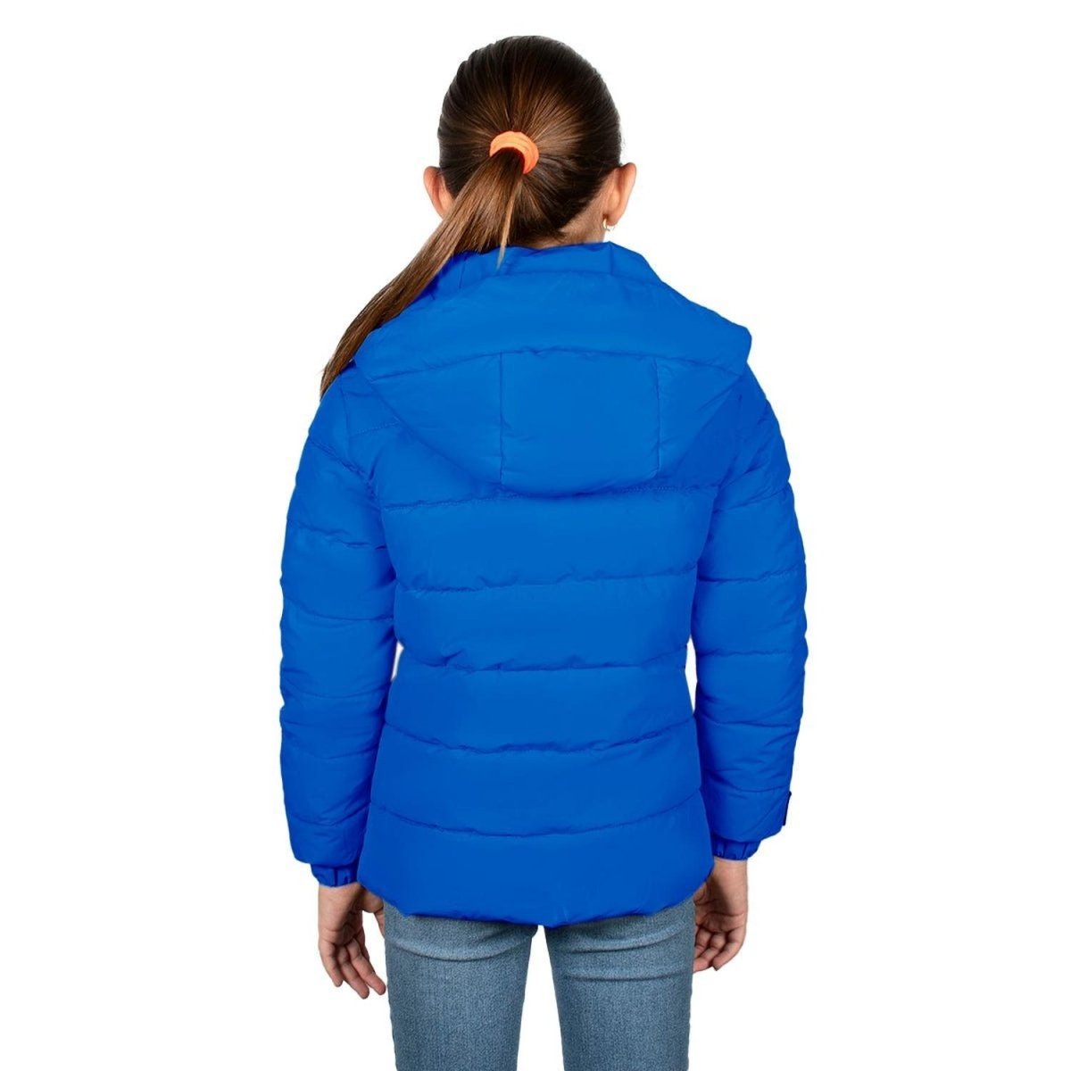 Chamarra Capitonada Para Niña Con Gorro Ajustable Greenlander - Greenlander