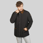 Chamarra capitonada plus size para hombre con bolsa interior Greenlander - Greenlander