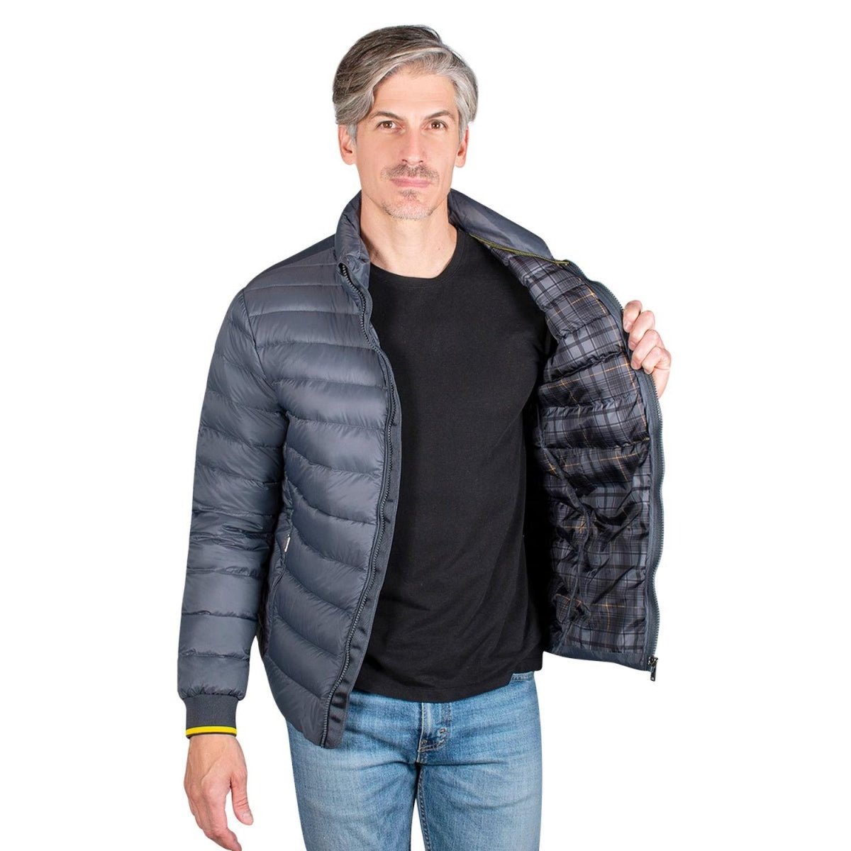 Chamarra Capitonada Rellena de Pluma Hombre - Greenlander
