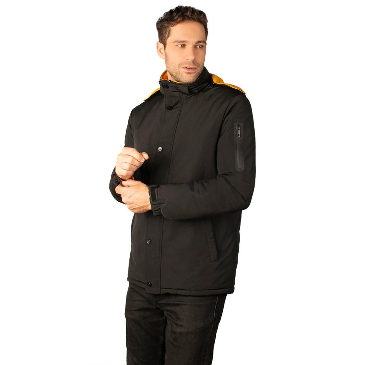 Chamarra Capitonada Reversible con Gorro Desmontable Greenlander Hombre - Greenlander