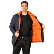 Chamarra Capitonada Reversible con Gorro Desmontable Greenlander Hombre - Greenlander