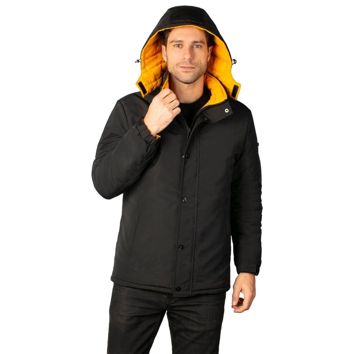 Chamarra Capitonada Reversible con Gorro Desmontable Greenlander Hombre - Greenlander
