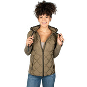 Chamarra Capitonada Rombos Mujer - Greenlander