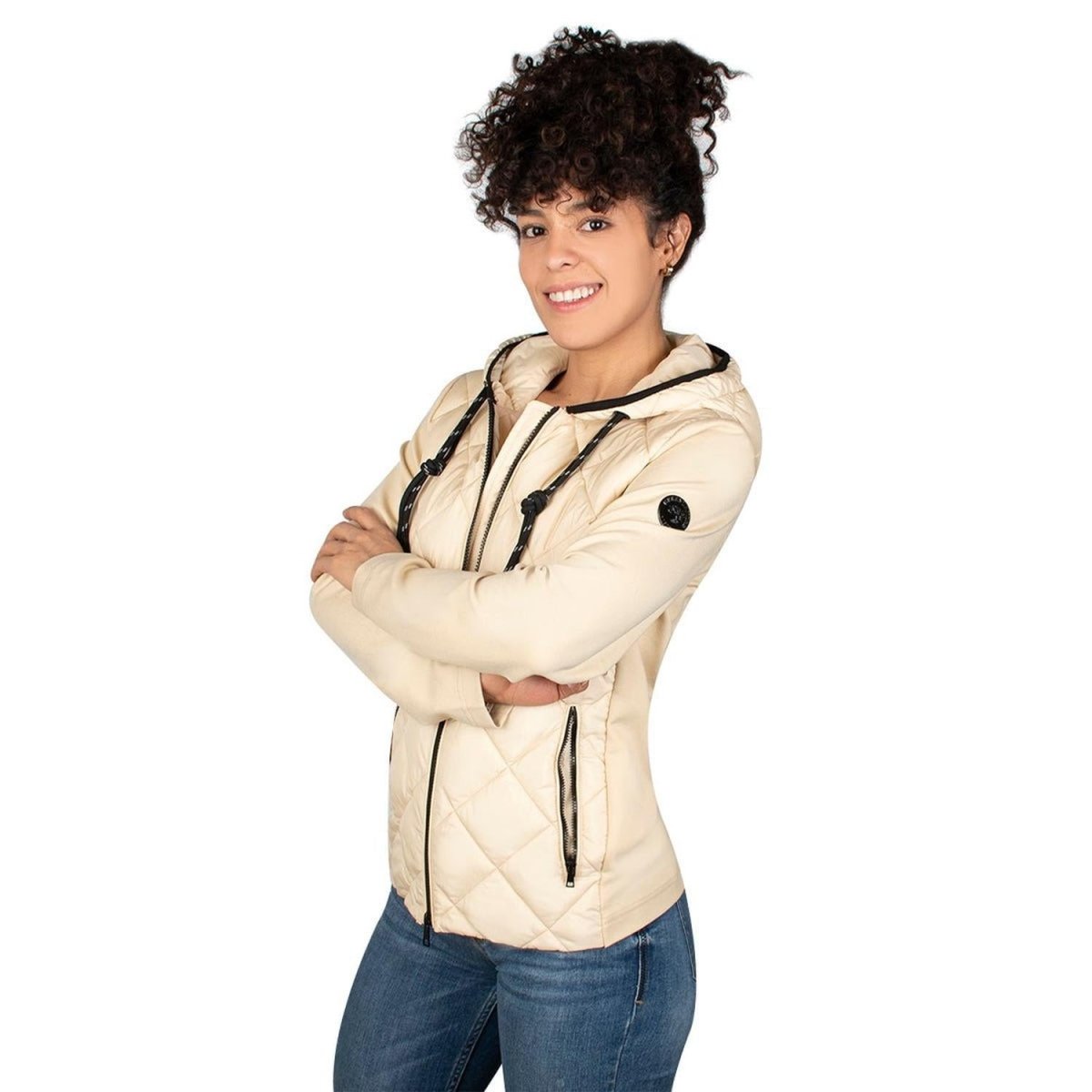 Chamarra Capitonada Rombos Mujer - Greenlander