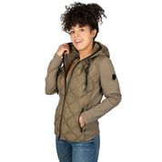 Chamarra Capitonada Rombos Mujer - Greenlander