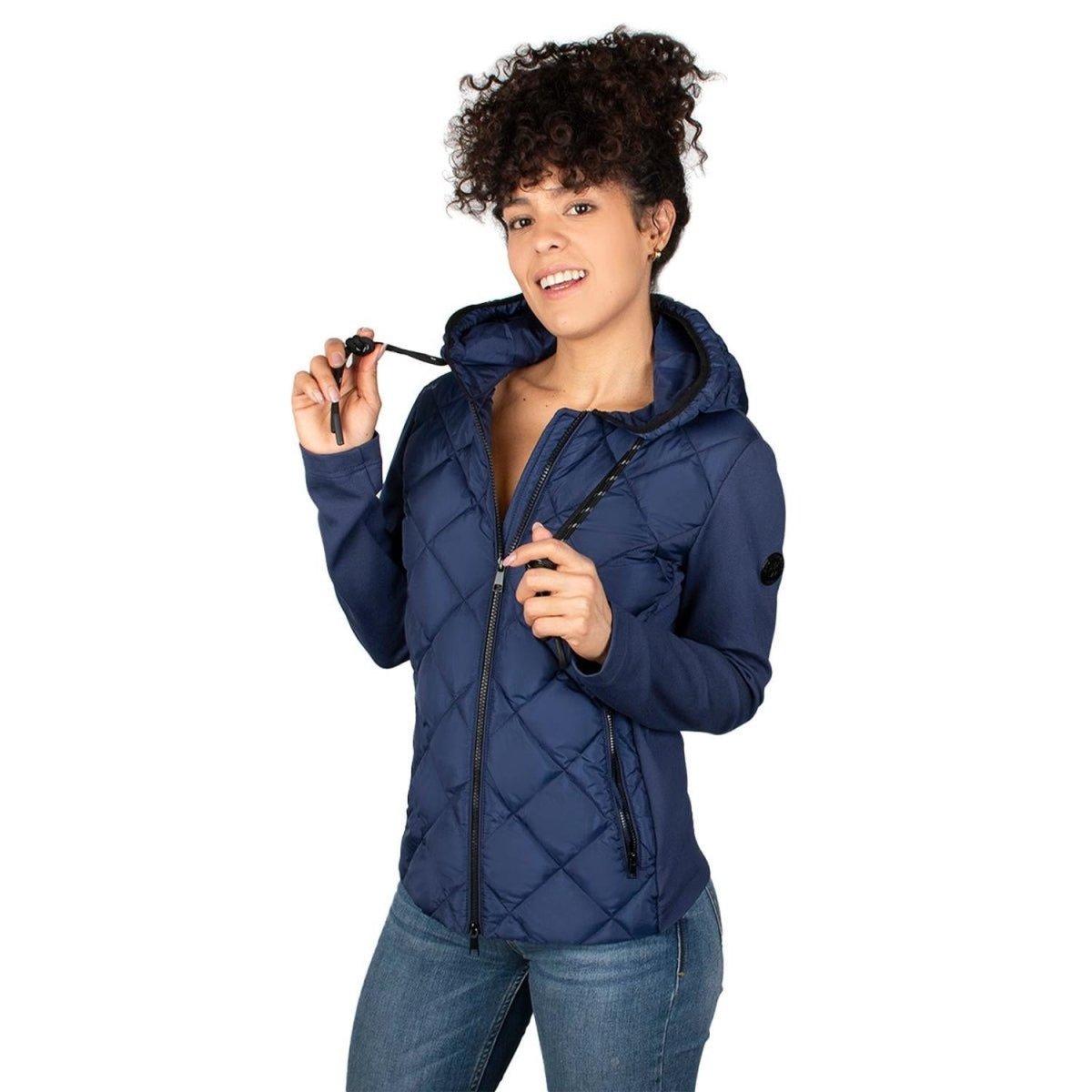 Chamarra Capitonada Rombos Mujer - Greenlander