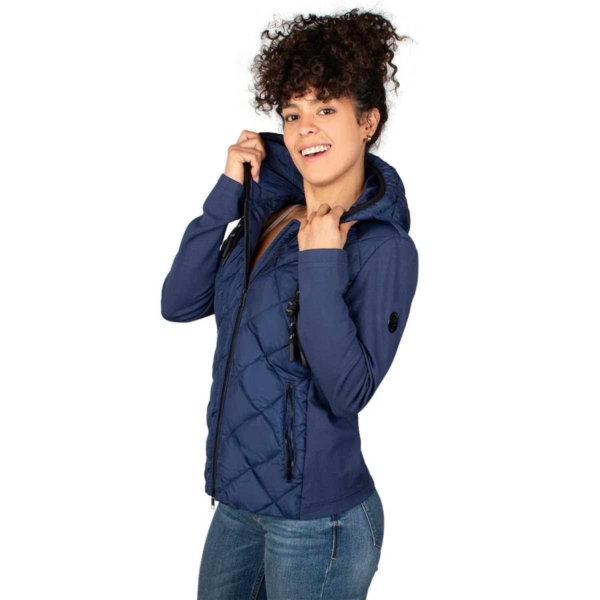 Chamarra Capitonada Rombos Mujer - Greenlander