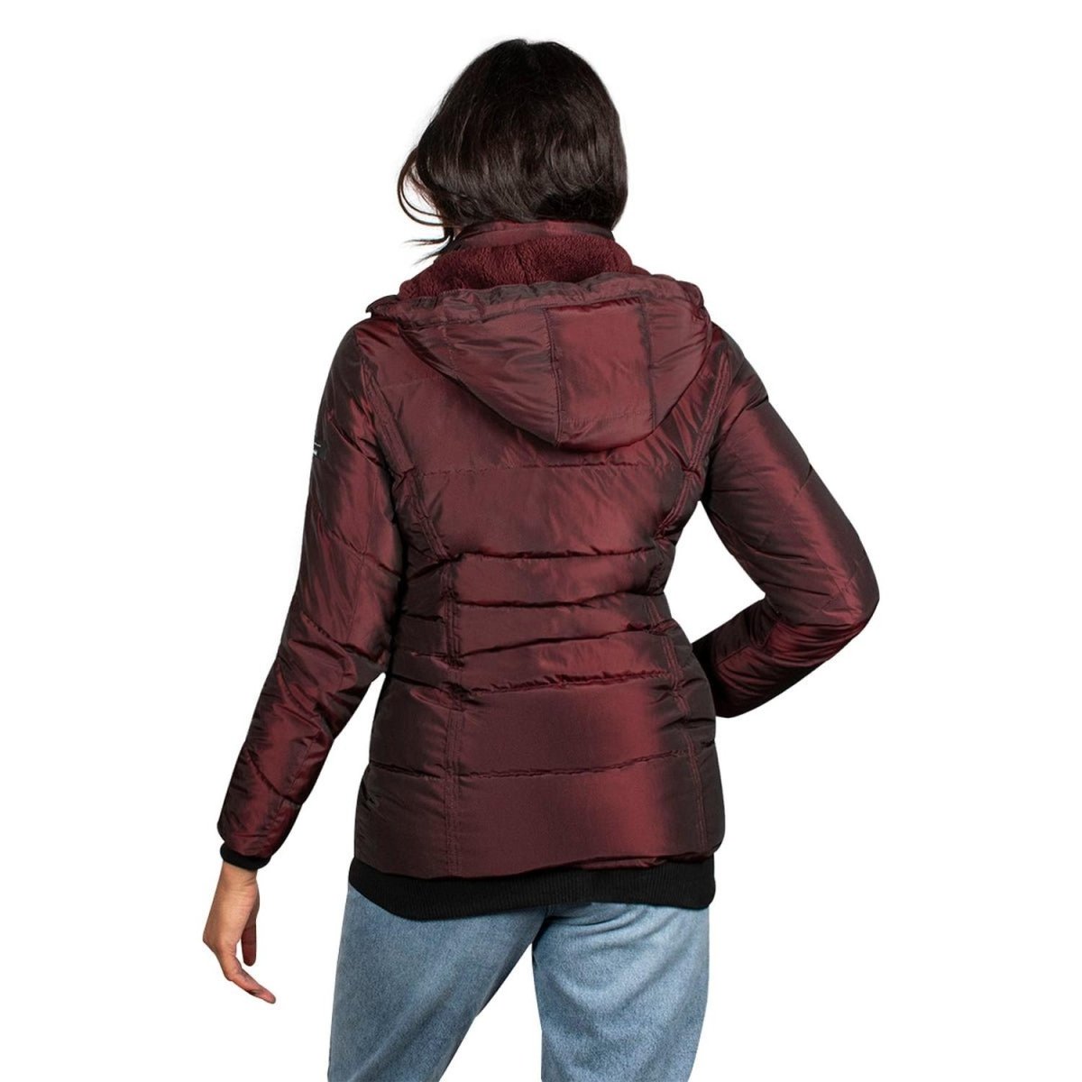 Chamarra Capucha Desmontable Mujer Premium - Greenlander