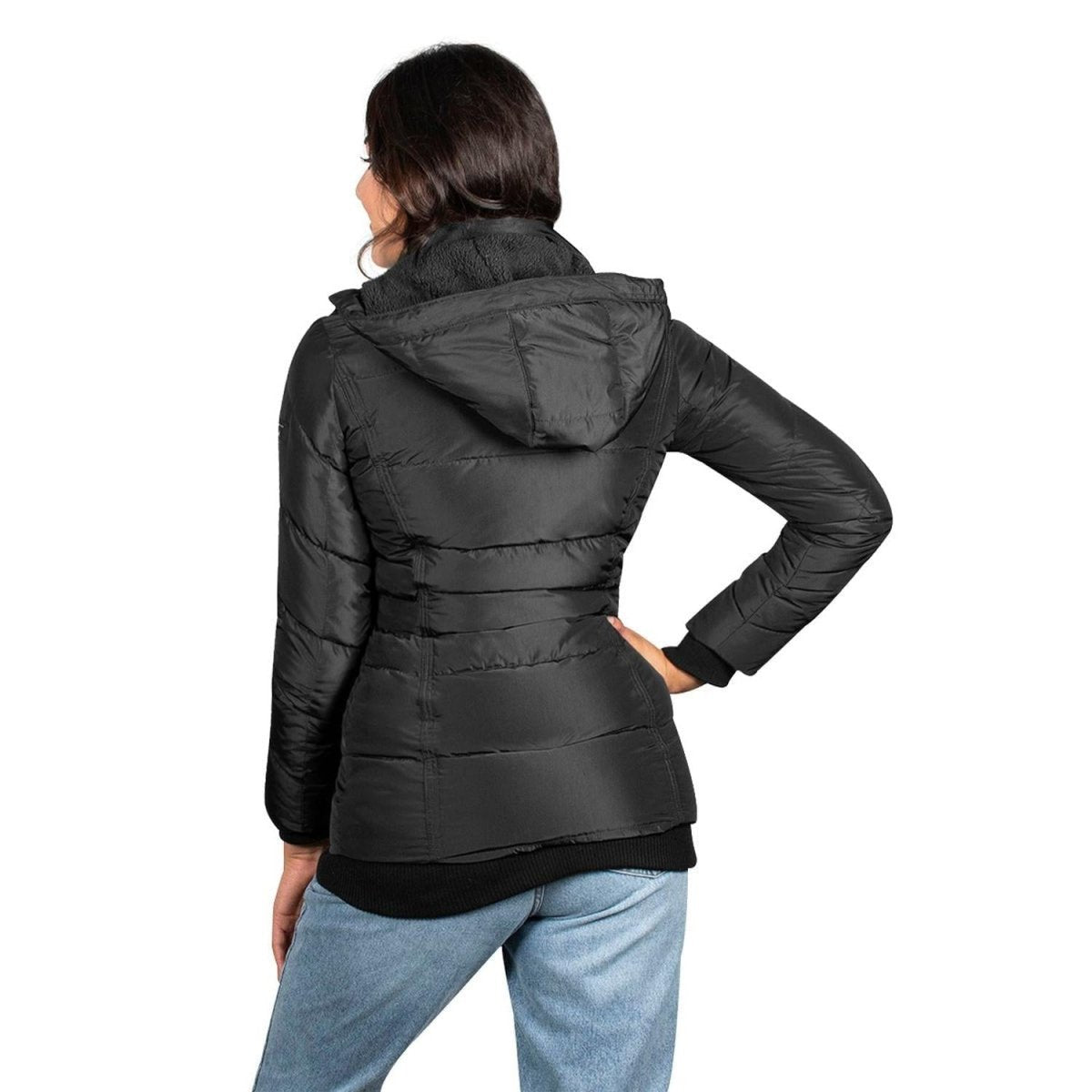 Chamarra Capucha Desmontable Mujer Premium - Greenlander