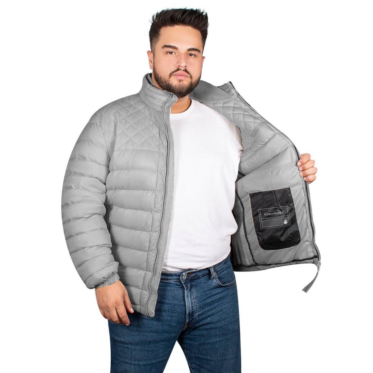 Chamarra Classic Ligera Hombre Plus Size - Greenlander