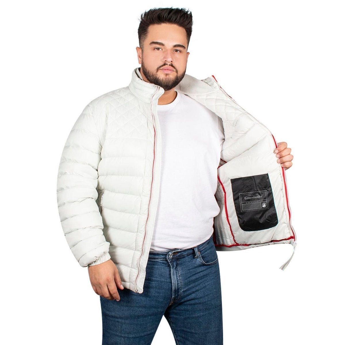 Chamarra Classic Ligera Hombre Plus Size - Greenlander