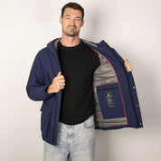 Chamarra con Capucha para hombre con bolsa interna Greenlander - Greenlander