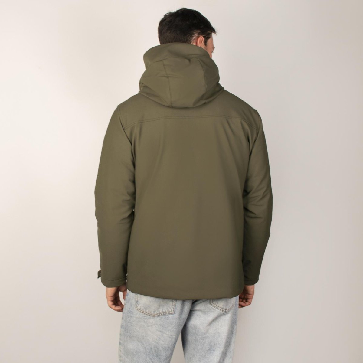 Chamarra con Capucha para hombre con bolsa interna Greenlander - Greenlander