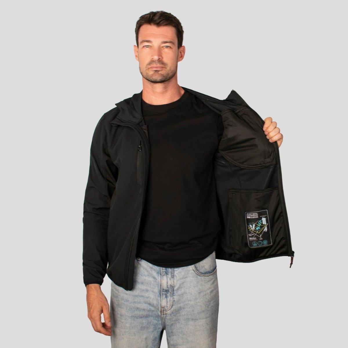 Chamarra con capucha para hombre con membrana impermeable Greenlander - Greenlander