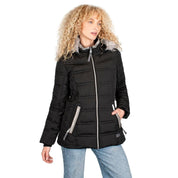 Chamarra Con Gorro Desmontable Fur Mujer Premium - Greenlander