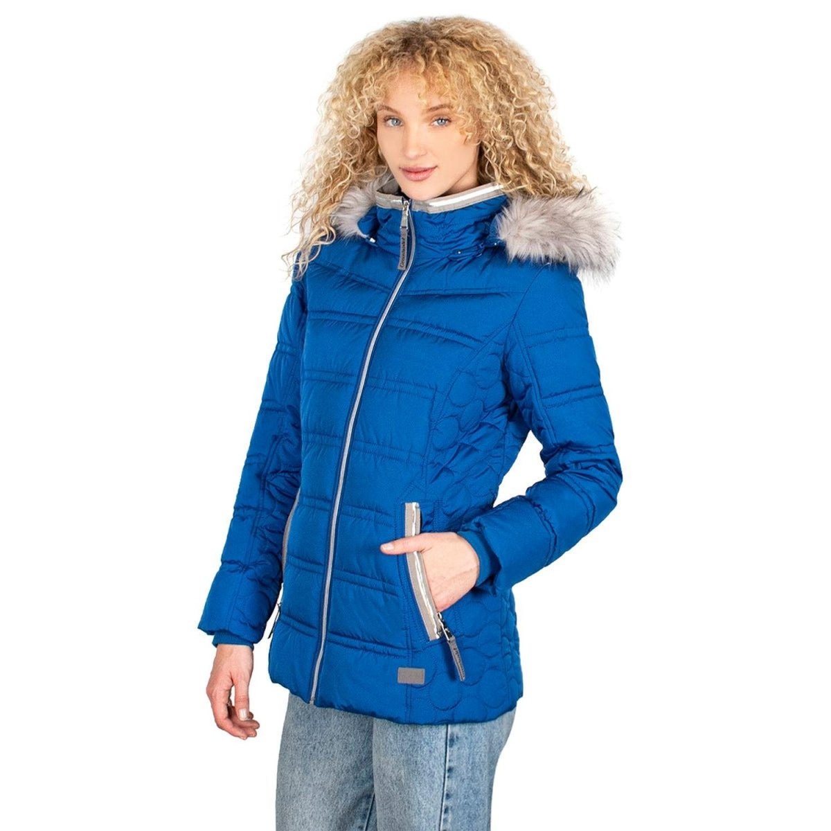 Chamarra Con Gorro Desmontable Fur Mujer Premium - Greenlander