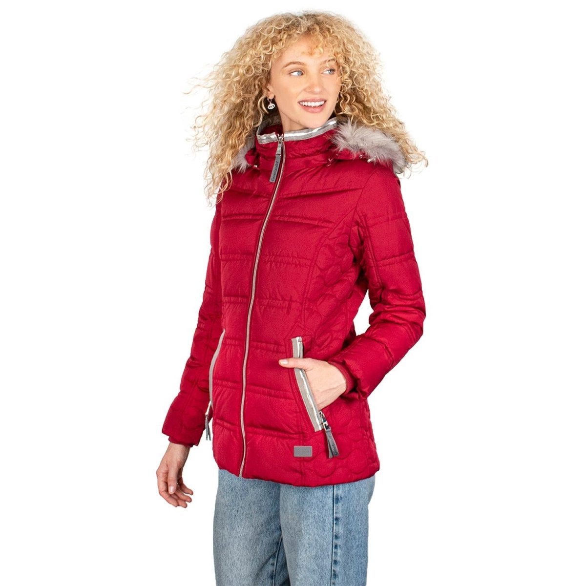 Chamarra Con Gorro Desmontable Fur Mujer Premium - Greenlander