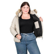 Chamarra Con Gorro Desmontable Mujer Plus Size - Greenlander