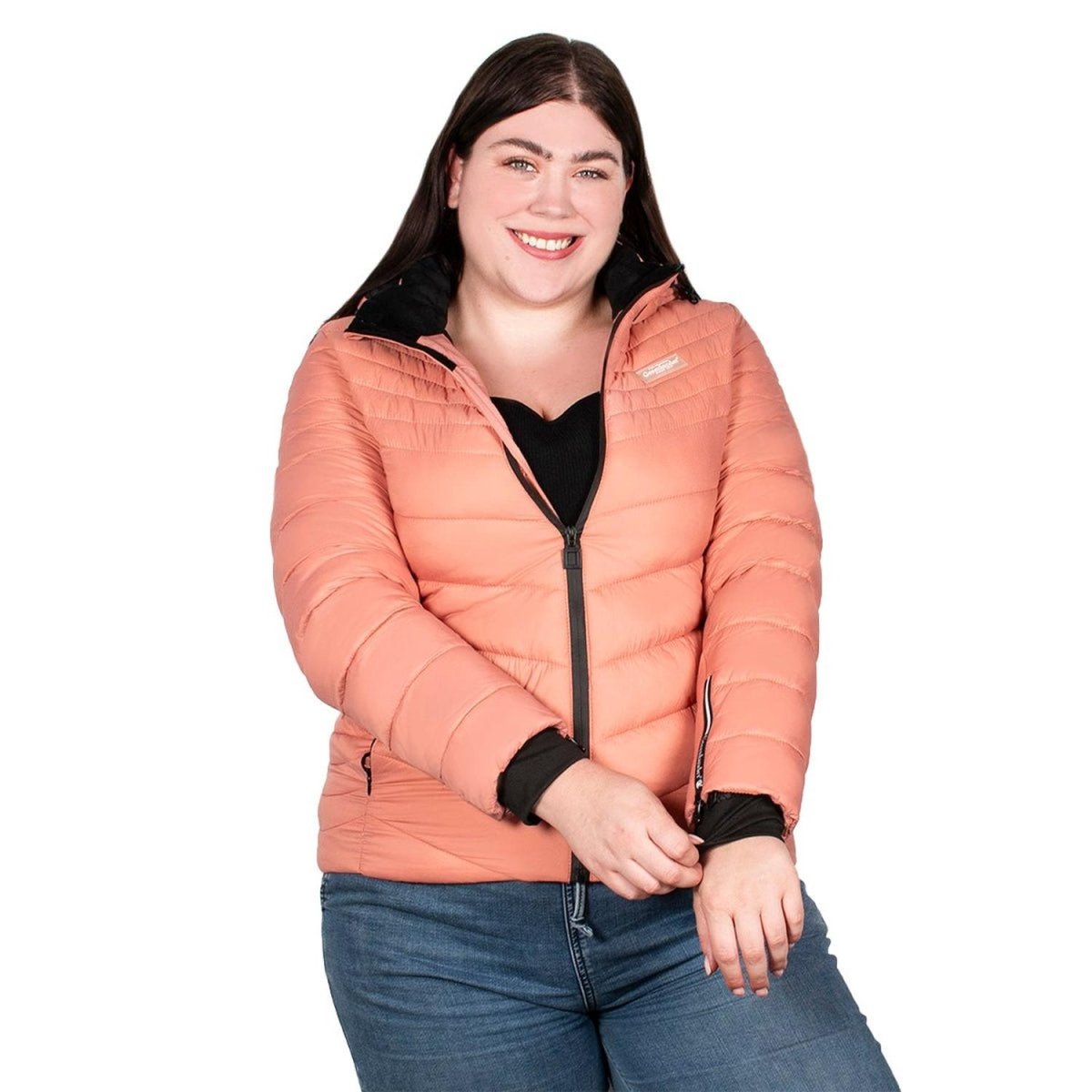 Chamarra Con Gorro Desmontable Mujer Plus Size - Greenlander