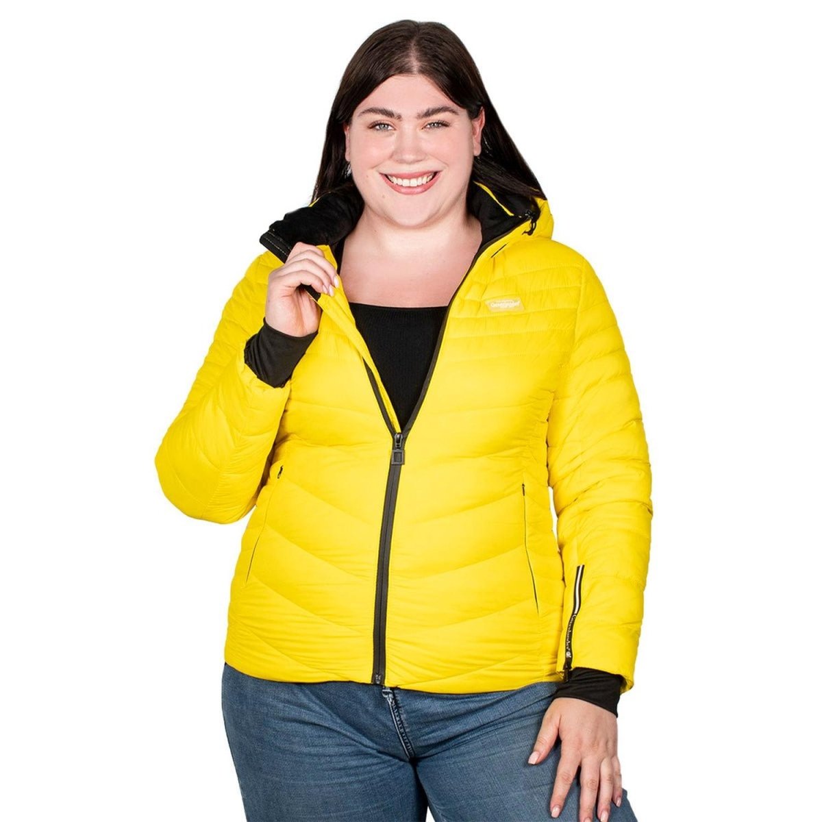 Chamarra Con Gorro Desmontable Mujer Plus Size - Greenlander