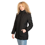 Chamarra Con Gorro Desmontable Mujer Premium - Greenlander