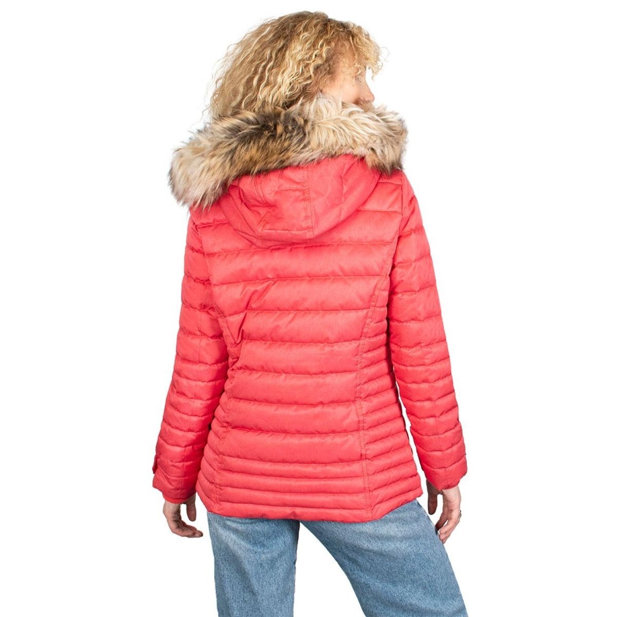 Chamarra Con Gorro Desmontable Mujer Premium - Greenlander