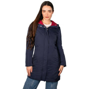 Chamarra Con Gorro Fijo y Forro Capitonado en Contraste Greenlander Mujer - Greenlander