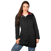 Chamarra Con Gorro Fijo y Forro Capitonado en Contraste Greenlander Mujer - Greenlander