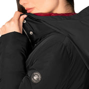 Chamarra Con Gorro Fijo y Forro Capitonado en Contraste Greenlander Mujer - Greenlander