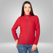 Chamarra de fleece para mujer con cuello alto y bolsillos Greenlander - Greenlander