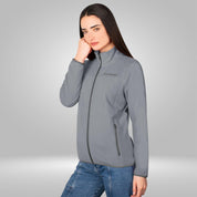 Chamarra de fleece para mujer con cuello alto y bolsillos Greenlander - Greenlander