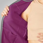 Chamarra de fleece para mujer con cuello alto y bolsillos Greenlander - Greenlander