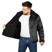 Chamarra De Gamuza Cazadora Plus Size Hombre - Greenlander