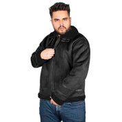 Chamarra De Gamuza Cazadora Plus Size Hombre - Greenlander