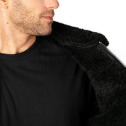 Chamarra de Gamuza con Forro de Peluche Greenlander Hombre - Greenlander