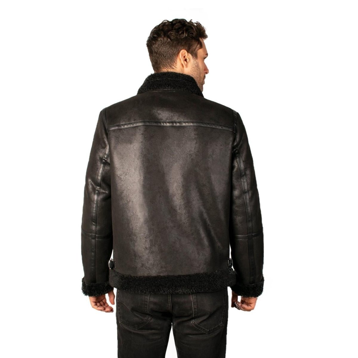 Chamarra de Gamuza con Forro de Peluche Greenlander Hombre - Greenlander