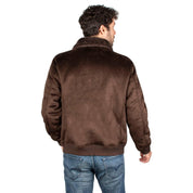 Chamarra De Gamuza Cuello Fur Hombre - Greenlander