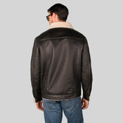 Chamarra De Gamuza Para Hombre Con Cuello De Sherpa Greenlander - Greenlander