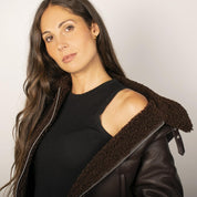 Chamarra de gamuza para mujer con bolsas a los costados Greenlander - Greenlander