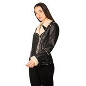 Chamarra de gamuza para mujer con forro de peluche - Greenlander