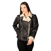 Chamarra de gamuza para mujer con forro de peluche - Greenlander