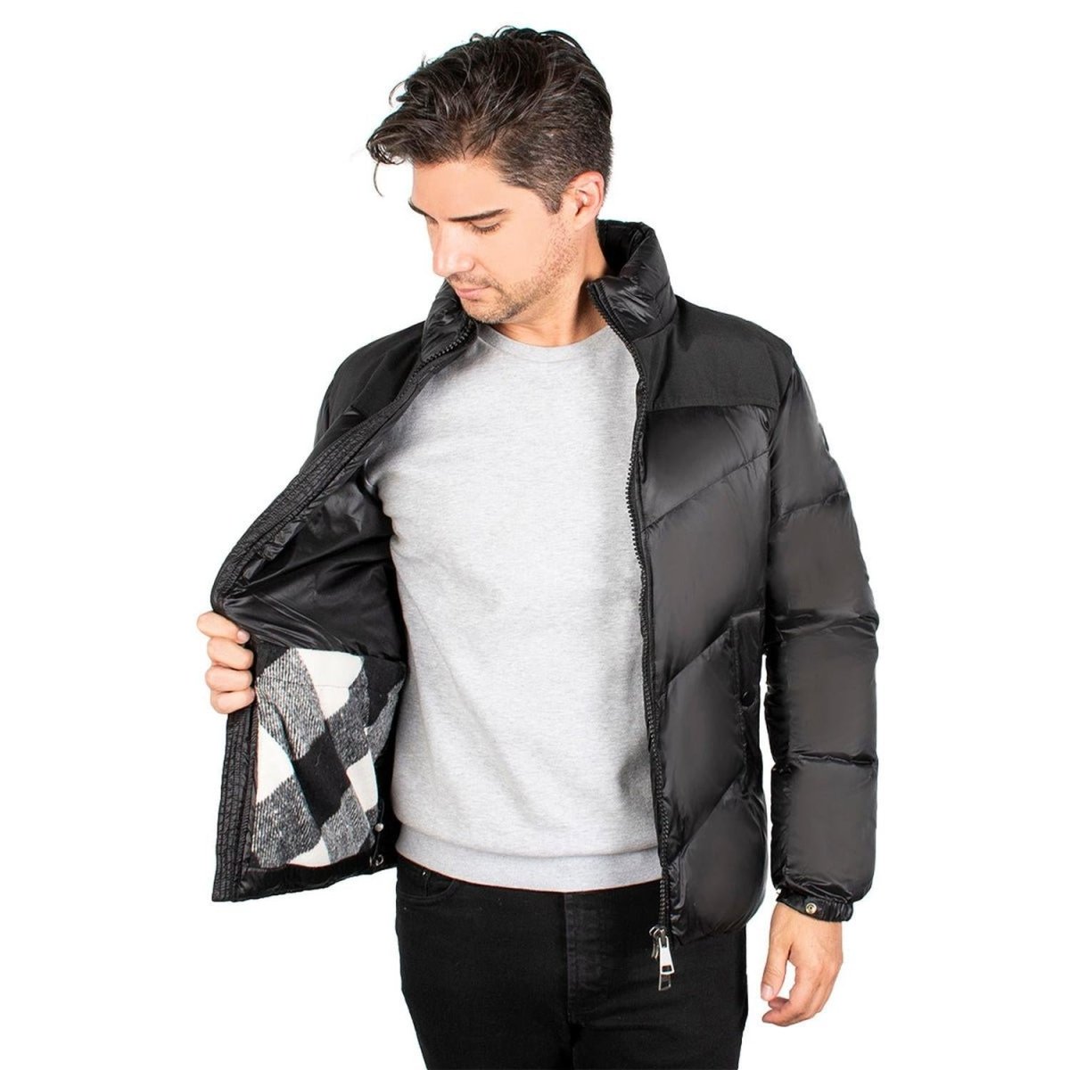 Chamarra De Pluma Acolchada Hombre Premium - Greenlander