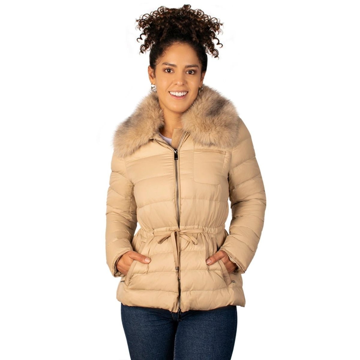 Chamarra De Pluma Capitonada Mujer - Greenlander