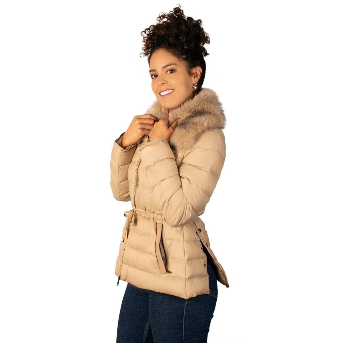 Chamarra De Pluma Capitonada Mujer - Greenlander